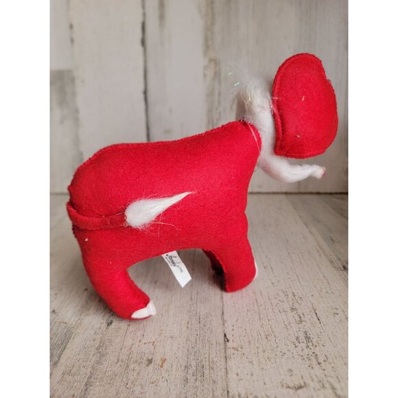 Annalee‎ red elephant heart valentine love plush vintage decor - Picture 5 of 6